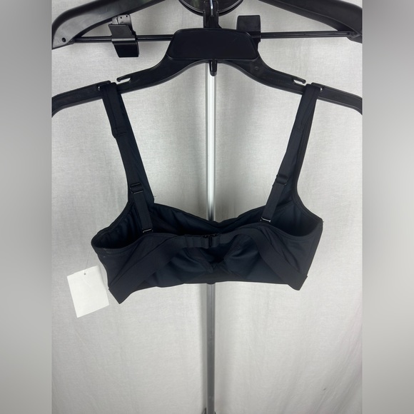 Sea Levels Swim Black Square Neck Bralette Bikini Top Size 8 (Medium) NWT - Picture 9 of 13